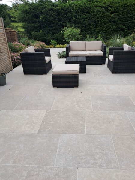 Limestone paving