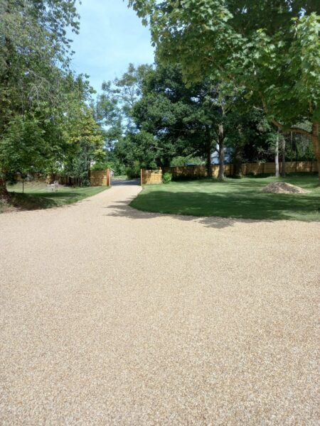 New Drive Lawn and fence