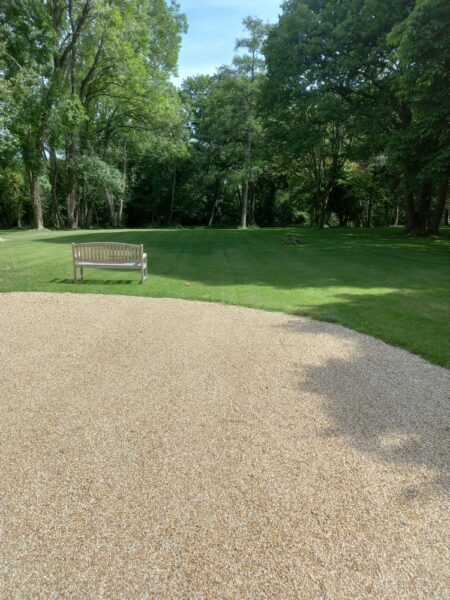 New Drive and Lawn